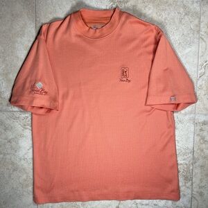 Cutter & Buck Men's Coral Short Sleeve Golf Tee